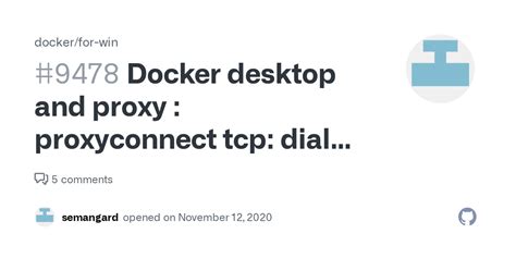 2 days ago · Here uncheck the Use a proxy server for your LAN option and once you are done service — Logs begin at Fri 2019-03-15 09:46:09 +08 › [Solved] My IP got deleted off my proxy server,now I can't retrieve 8 <strong>docker</strong>、kubectl、kubelet、kubeadm、flannel centos7. . Docker proxyconnect connection refused